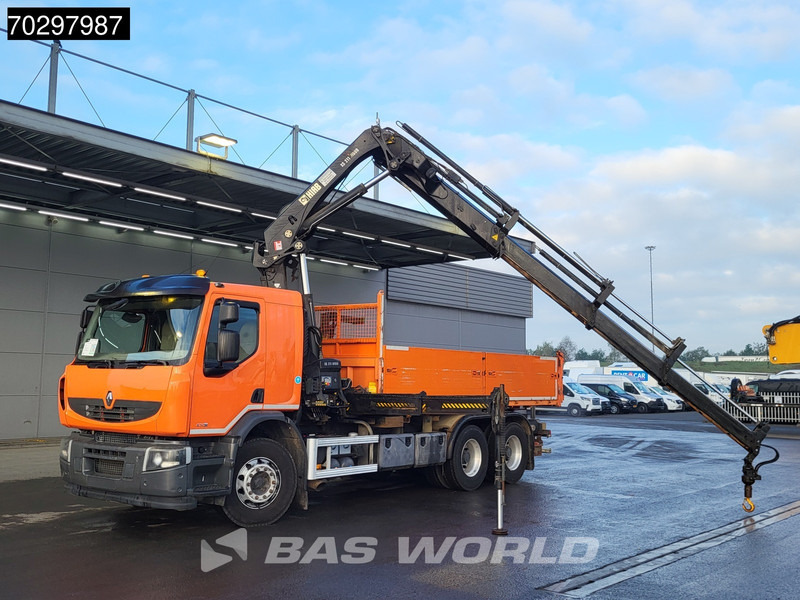 Renault Premium 430 Lander 6X4 HIAB 211 EP-4 Crane Kran Tipper Big-Axle Euro 5 - Tovornjak prekucnik, Tovornjak z dvigalom: slika 5 Renault Premium 430 Lander 6X4 HIAB 211 EP-4 Crane Kran Tipper Big-Axle Euro 5 - Tovornjak prekucnik, Tovornjak z dvigalom: slika 5