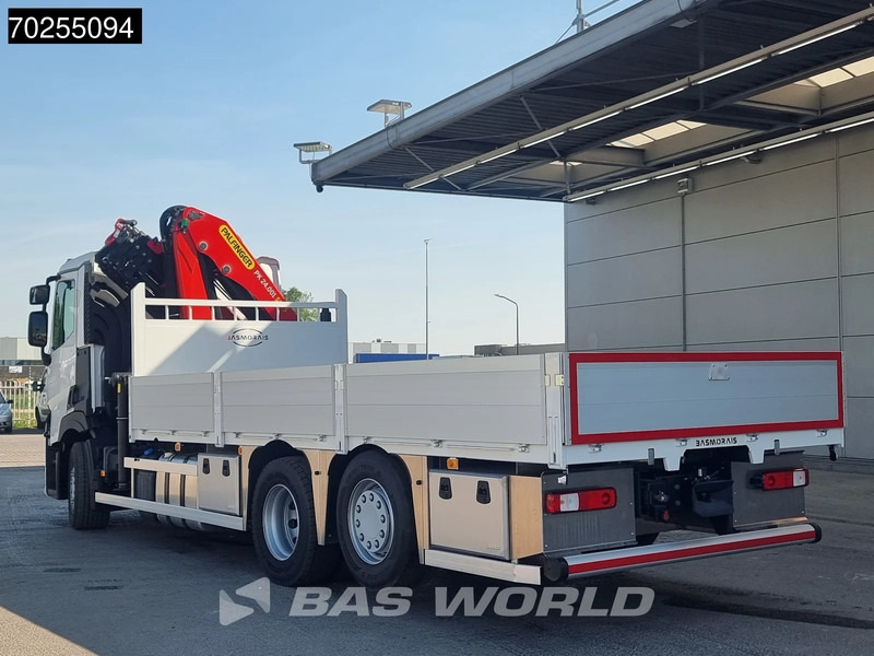 Nov Tovornjak s kesonom, Tovornjak z dvigalom Renault T 440 6X2 2024 NL reg. possible Palfinger PK24.001 SLD Crane Lift+Lenkasche Euro 6: slika 12