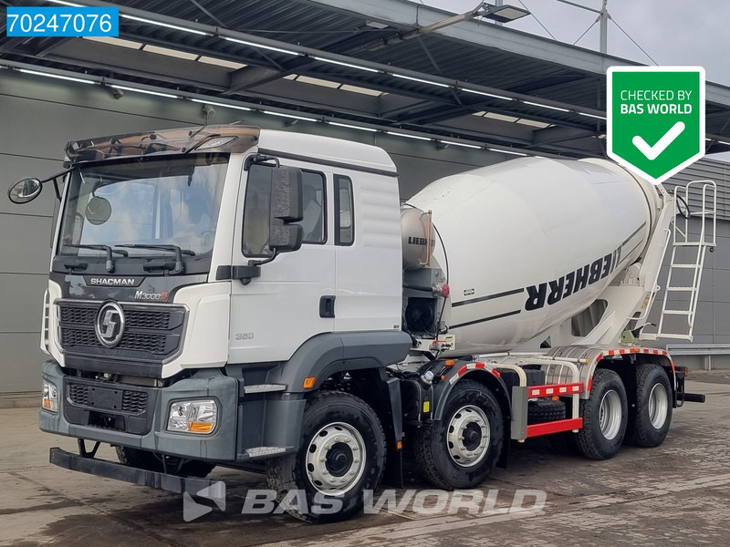 SHACMAN 8x4 EURO 6 8X4 NEW! 8m3 Liebherr Mixer Big-Axle Steel Suspension - Avtomešalec: slika 1 SHACMAN 8x4 EURO 6 8X4 NEW! 8m3 Liebherr Mixer Big-Axle Steel Suspension - Avtomešalec: slika 1