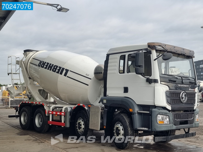 SHACMAN 8x4 EURO 6 8X4 NEW! 8m3 Liebherr Mixer Big-Axle Steel Suspension - Avtomešalec: slika 3 SHACMAN 8x4 EURO 6 8X4 NEW! 8m3 Liebherr Mixer Big-Axle Steel Suspension - Avtomešalec: slika 3