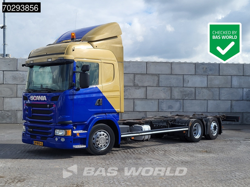 Scania G410 6X2 NL-Truck Retarder Hydarulic ACC Euro 6 - Kontejnerski tovornjak/ Tovornjak z zamenljivim tovoriščem: slika 1 Scania G410 6X2 NL-Truck Retarder Hydarulic ACC Euro 6 - Kontejnerski tovornjak/ Tovornjak z zamenljivim tovoriščem: slika 1