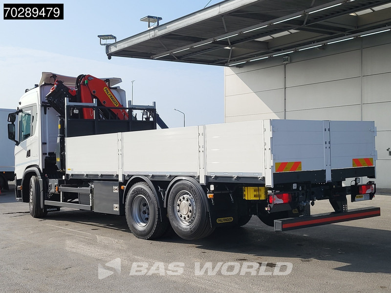 Nov Tovornjak s kesonom, Tovornjak z dvigalom Scania G410 6X2 New! Palfinger PK24.001 SLD 5 Crane Kran Retarder Lift+Steering Axle LED ACC: slika 10