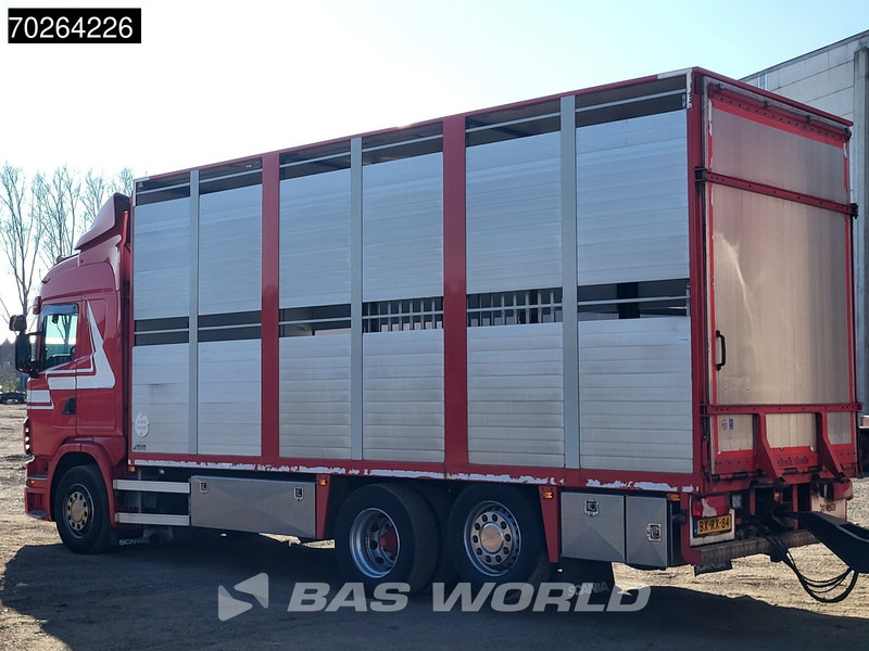 Scania G420 6X2 Van Dijk Cattle transport Liftable floor Lift-Asche Euro 5 - Tovornjak zabojnik: slika 2 Scania G420 6X2 Van Dijk Cattle transport Liftable floor Lift-Asche Euro 5 - Tovornjak zabojnik: slika 2