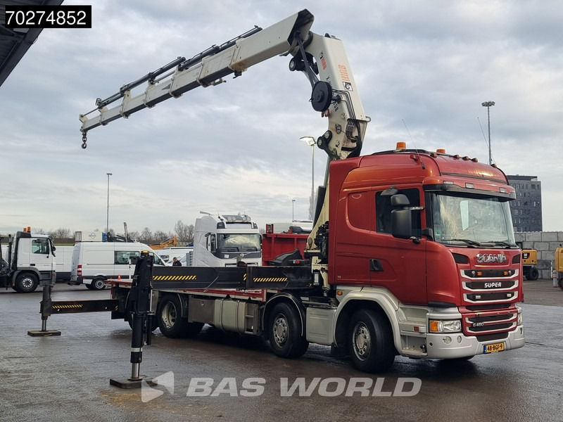 Scania G450 8X2 NL-Truck Hiab X-HIPRO 1058EP-6 Kran Front stab Retarder Euro 6 - Tovornjak s kesonom, Tovornjak z dvigalom: slika 3 Scania G450 8X2 NL-Truck Hiab X-HIPRO 1058EP-6 Kran Front stab Retarder Euro 6 - Tovornjak s kesonom, Tovornjak z dvigalom: slika 3