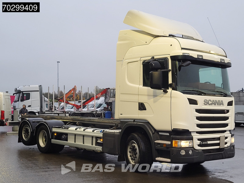 Scania G450 G 6X2 Full air suspension Automatic Lift+steering Axle Euro 6 - Kontejnerski tovornjak/ Tovornjak z zamenljivim tovoriščem: slika 3 Scania G450 G 6X2 Full air suspension Automatic Lift+steering Axle Euro 6 - Kontejnerski tovornjak/ Tovornjak z zamenljivim tovoriščem: slika 3