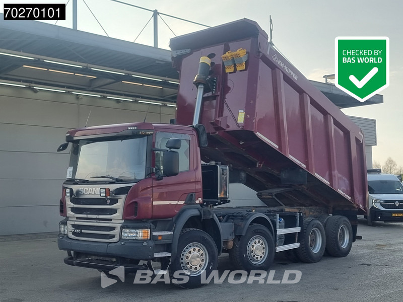 Scania P410 8X4 28m3 KH Kipper Big-Axle Steel suspension Euro 6 - Tovornjak prekucnik: slika 1 Scania P410 8X4 28m3 KH Kipper Big-Axle Steel suspension Euro 6 - Tovornjak prekucnik: slika 1