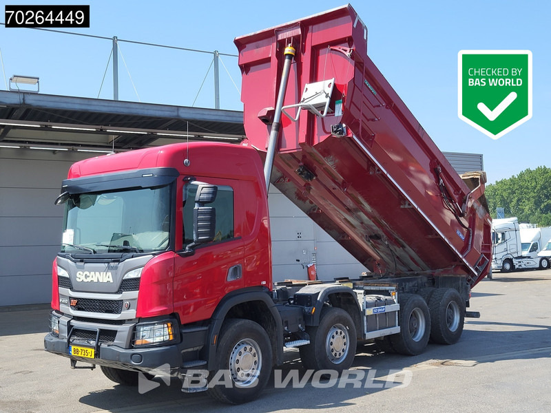 Scania P410 8X4 NL-Truck 19m3 tipper box heating Big-Axle Steelsuspension Automatic - Tovornjak prekucnik: slika 1 Scania P410 8X4 NL-Truck 19m3 tipper box heating Big-Axle Steelsuspension Automatic - Tovornjak prekucnik: slika 1