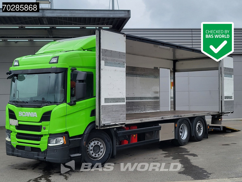 Scania P410 P 6X2 2000kg Ladebordwand Lift-Axle Automatic Euro 6 - Tovornjak zabojnik: slika 1 Scania P410 P 6X2 2000kg Ladebordwand Lift-Axle Automatic Euro 6 - Tovornjak zabojnik: slika 1
