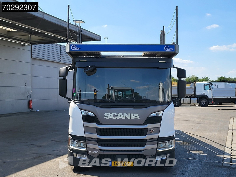 Tovornjak avtotransporter Scania P450 6X2 NL-Truck Car transporter Retarder Standklima Navi ACC LED Euro 6: slika 13