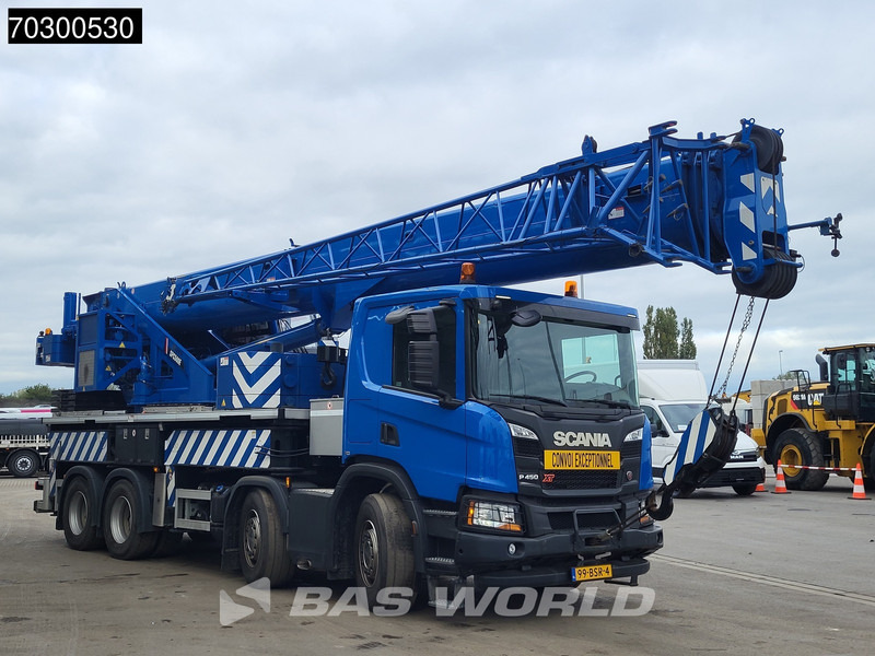 Scania P450 P 8X4 Palfinger/SANY SPC500E Telescopic Crane Retarder Navi Automatic Euro 6 - Tovornjak z dvigalom: slika 3 Scania P450 P 8X4 Palfinger/SANY SPC500E Telescopic Crane Retarder Navi Automatic Euro 6 - Tovornjak z dvigalom: slika 3