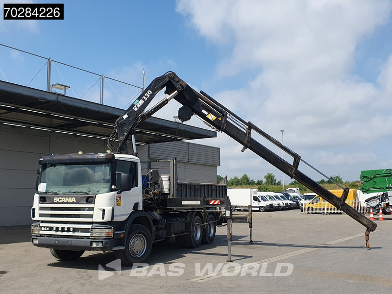 Scania P94 6X4 Hiab 330-4 Kran Crane 9m3 tipper Manual Steelsuspension Euro 3 - Tovornjak prekucnik, Tovornjak z dvigalom: slika 5 Scania P94 6X4 Hiab 330-4 Kran Crane 9m3 tipper Manual Steelsuspension Euro 3 - Tovornjak prekucnik, Tovornjak z dvigalom: slika 5