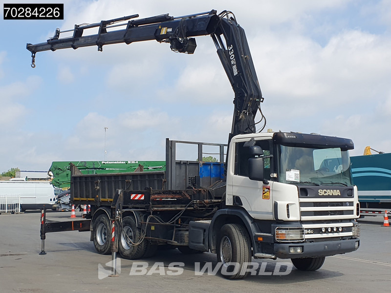 Scania P94 6X4 Hiab 330-4 Kran Crane 9m3 tipper Manual Steelsuspension Euro 3 - Tovornjak prekucnik, Tovornjak z dvigalom: slika 3 Scania P94 6X4 Hiab 330-4 Kran Crane 9m3 tipper Manual Steelsuspension Euro 3 - Tovornjak prekucnik, Tovornjak z dvigalom: slika 3
