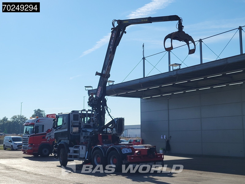 Scania R580 6X4 Holz Kran Diebolt D28 Full-Steel - Tovornjak za prevoz lesa, Tovornjak z dvigalom: slika 2 Scania R580 6X4 Holz Kran Diebolt D28 Full-Steel - Tovornjak za prevoz lesa, Tovornjak z dvigalom: slika 2