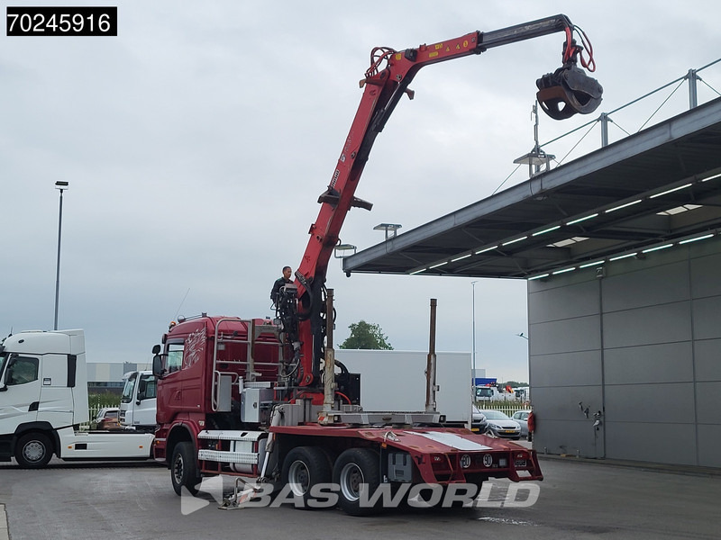 Scania R580 6X4 Jonsered J28505 83 wood Crane Holztransport Steel-suspension Retarder Euro 6 - Tovornjak za prevoz lesa, Tovornjak z dvigalom: slika 2 Scania R580 6X4 Jonsered J28505 83 wood Crane Holztransport Steel-suspension Retarder Euro 6 - Tovornjak za prevoz lesa, Tovornjak z dvigalom: slika 2