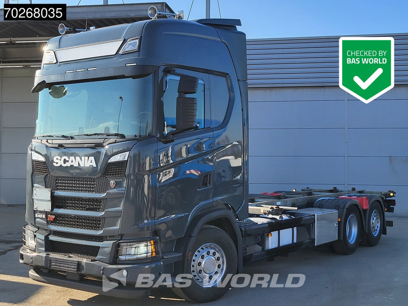Scania S540 6X2 Retarder Full Air CS20H LED Euro 6 - Kontejnerski tovornjak/ Tovornjak z zamenljivim tovoriščem: slika 1 Scania S540 6X2 Retarder Full Air CS20H LED Euro 6 - Kontejnerski tovornjak/ Tovornjak z zamenljivim tovoriščem: slika 1