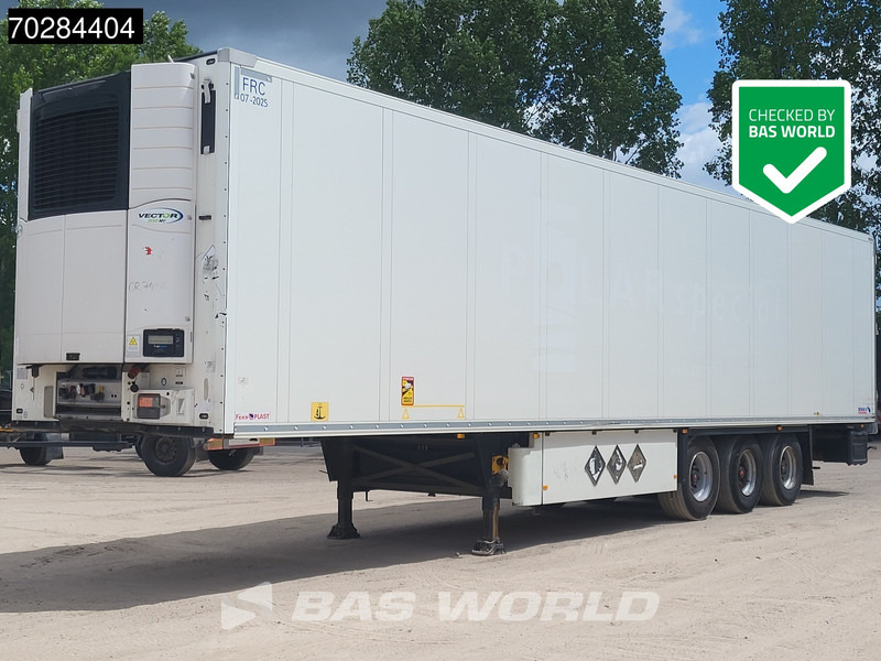 Schmitz Cargobull 3 axles Doppelverdampfer Doppelstock Blumenbreit Palettenkasten - Polprikolica hladilnik: slika 1 Schmitz Cargobull 3 axles Doppelverdampfer Doppelstock Blumenbreit Palettenkasten - Polprikolica hladilnik: slika 1