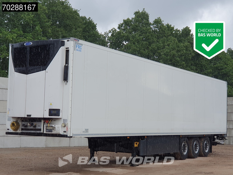 Schmitz Cargobull SCB*S3B 3 axles Doppelverdampfer Tailgate Palettenkasten Blumenbreit LBW - Polprikolica hladilnik: slika 1 Schmitz Cargobull SCB*S3B 3 axles Doppelverdampfer Tailgate Palettenkasten Blumenbreit LBW - Polprikolica hladilnik: slika 1
