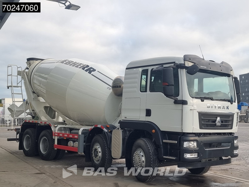 Sitrak G5 350 8X4 8m3 Liebherr HTM 804 H Mixer Big-Axle Steelsuspension - Avtomešalec: slika 3 Sitrak G5 350 8X4 8m3 Liebherr HTM 804 H Mixer Big-Axle Steelsuspension - Avtomešalec: slika 3