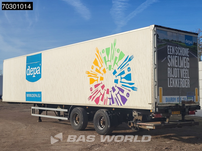 Tracon TO2 Tailgate Steering Axle - Polprikolica zabojnik: slika 2 Tracon TO2 Tailgate Steering Axle - Polprikolica zabojnik: slika 2