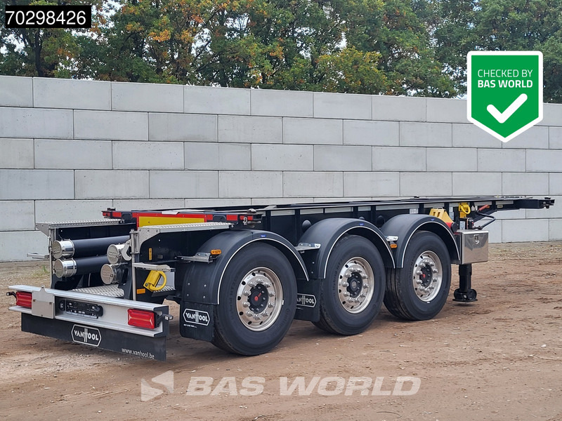 Van Hool FS3444-10 AK u2 3 axles ADR Liftachse 20ft - Kontejnerska polprikolica/ Polprikolica z zamenljivim tovoriščem: slika 1 Van Hool FS3444-10 AK u2 3 axles ADR Liftachse 20ft - Kontejnerska polprikolica/ Polprikolica z zamenljivim tovoriščem: slika 1