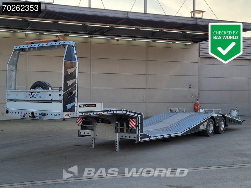 Vega TRUCK CARRIER 2 axles NEW 8T Winch Truck-Transporter TPMS BPW ALCOA - Polprikolica avtotransporter: slika 1 Vega TRUCK CARRIER 2 axles NEW 8T Winch Truck-Transporter TPMS BPW ALCOA - Polprikolica avtotransporter: slika 1