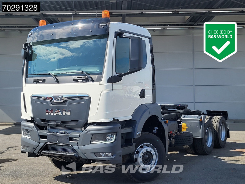 MAN TGS 33.400 6X4 NEW! Full-Steel Big-Axle Drumbrakes LED Euro 2 - Vlačilec: slika 1 MAN TGS 33.400 6X4 NEW! Full-Steel Big-Axle Drumbrakes LED Euro 2 - Vlačilec: slika 1