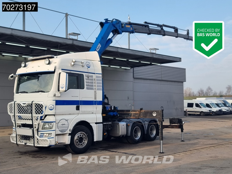 MAN TGX 33.540 TGX 6X4 HMF 4220 6 Extensions Kran XLX Retarder Euro 5 - Vlačilec: slika 1 MAN TGX 33.540 TGX 6X4 HMF 4220 6 Extensions Kran XLX Retarder Euro 5 - Vlačilec: slika 1