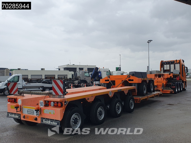 Mercedes-Benz Actros 8X4 180T GigaSpace Retarder Hydrauliek BigAxle Alcoa´s // Lowbed Trailer / 6 Axles / Hydraulic Pendle Axles / Extendable - Vlačilec: slika 5 Mercedes-Benz Actros 8X4 180T GigaSpace Retarder Hydrauliek BigAxle Alcoa´s // Lowbed Trailer / 6 Axles / Hydraulic Pendle Axles / Extendable - Vlačilec: slika 5