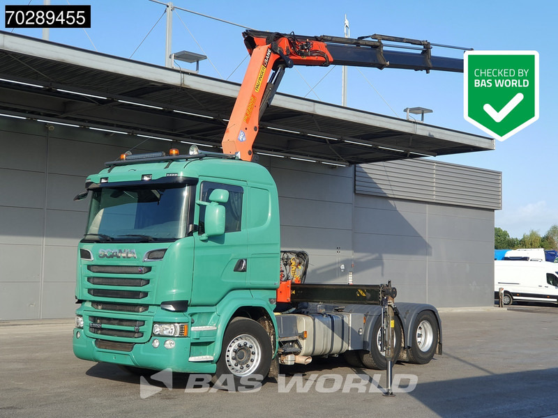 Scania R520 6X4 Palfinger PK23002 Crane Retarder Xenon Euro 6 - Vlačilec: slika 1 Scania R520 6X4 Palfinger PK23002 Crane Retarder Xenon Euro 6 - Vlačilec: slika 1