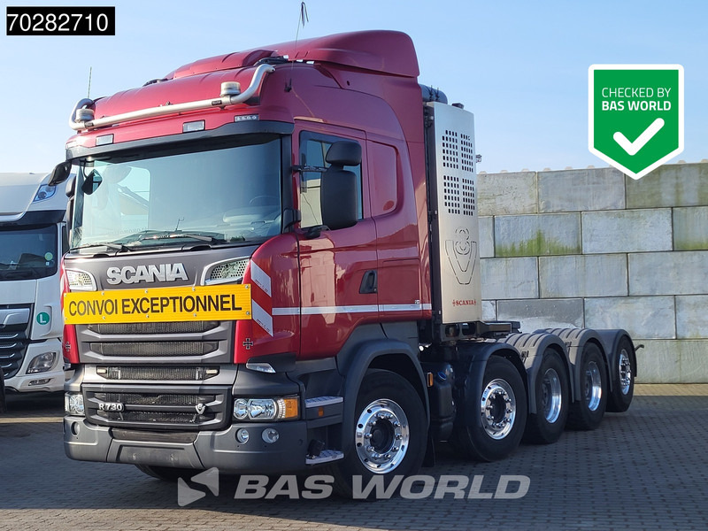 Scania R730 8X4 160T! 10x4 Retarder 2x Tanks Big-Axle Drumbrakes Full-Air Hydraulik Navi Standklima Alcoa's - Vlačilec: slika 1 Scania R730 8X4 160T! 10x4 Retarder 2x Tanks Big-Axle Drumbrakes Full-Air Hydraulik Navi Standklima Alcoa's - Vlačilec: slika 1
