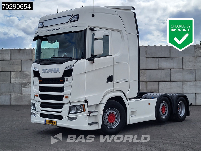 Scania S450 S 6X2 NL-Truck APK '26 Retarder Full-Air Standklima Lift+Lenkachse 2xTanks Navi ACC - Vlačilec: slika 1 Scania S450 S 6X2 NL-Truck APK '26 Retarder Full-Air Standklima Lift+Lenkachse 2xTanks Navi ACC - Vlačilec: slika 1