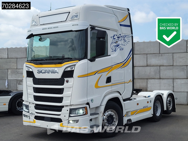 Scania S650 S 6X2 Retarder Liftachse Full-Air Leather Alcoa's - Vlačilec: slika 1 Scania S650 S 6X2 Retarder Liftachse Full-Air Leather Alcoa's - Vlačilec: slika 1
