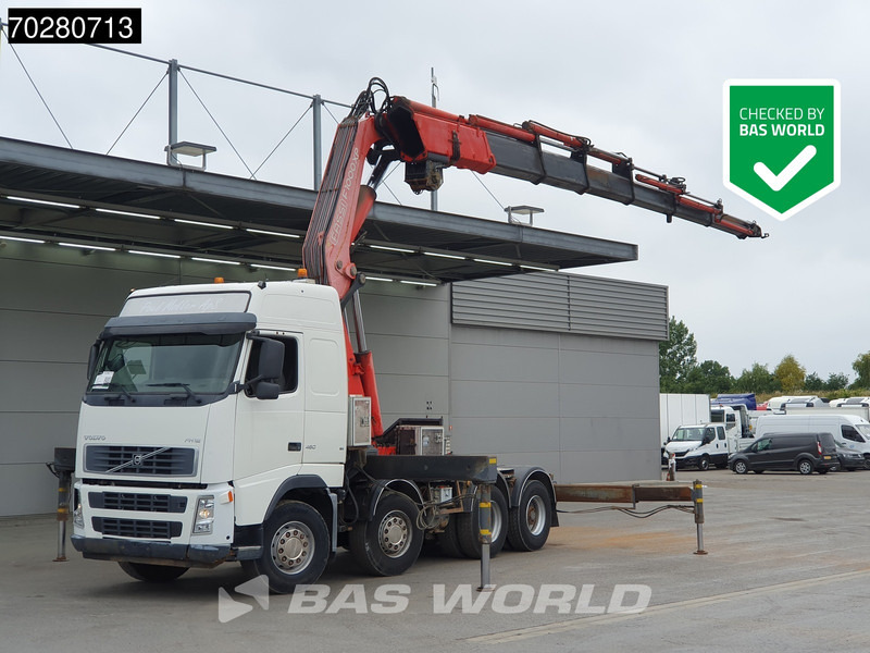 Volvo FH 460 FH 8X4 Manual Fassi F900A XP.27 Crane+Winch Big-Axle Lenkachse Kran Euro 3 - Vlačilec: slika 1 Volvo FH 460 FH 8X4 Manual Fassi F900A XP.27 Crane+Winch Big-Axle Lenkachse Kran Euro 3 - Vlačilec: slika 1