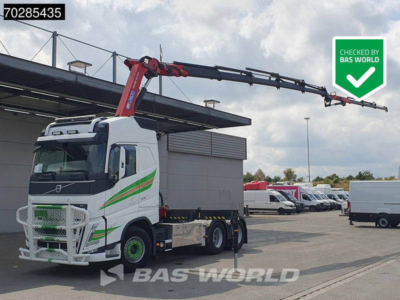 Volvo FH 500 FH 6X4 Full-Air Liftachse HMF 2820K-RCS Crane+JIB Remote Control I-ParkCool VDS LED Kran - Vlačilec: slika 1 Volvo FH 500 FH 6X4 Full-Air Liftachse HMF 2820K-RCS Crane+JIB Remote Control I-ParkCool VDS LED Kran - Vlačilec: slika 1