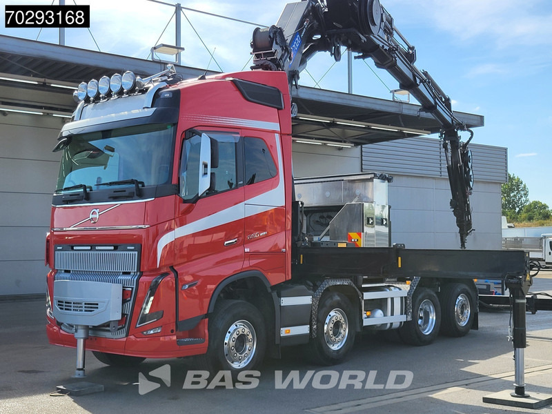 Volvo FH16 650 FH16 8X2 Tractorhead HMF 7020K-RCS Crane + Fly-Jib Lift+Steering Axle Navi ACC - Vlačilec: slika 5 Volvo FH16 650 FH16 8X2 Tractorhead HMF 7020K-RCS Crane + Fly-Jib Lift+Steering Axle Navi ACC - Vlačilec: slika 5