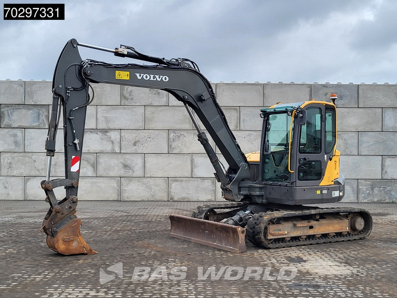 Volvo ECR88 D A/C - 3 BUCKETS - Mini bager: slika 2 Volvo ECR88 D A/C - 3 BUCKETS - Mini bager: slika 2