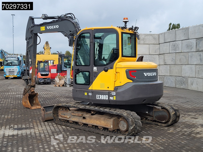 Volvo ECR88 D A/C - 3 BUCKETS - Mini bager: slika 5 Volvo ECR88 D A/C - 3 BUCKETS - Mini bager: slika 5