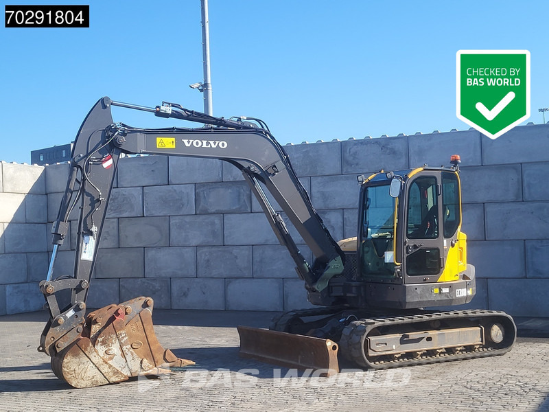 Volvo ECR88 D A/C - 3 BUCKETS - Mini bager: slika 1 Volvo ECR88 D A/C - 3 BUCKETS - Mini bager: slika 1