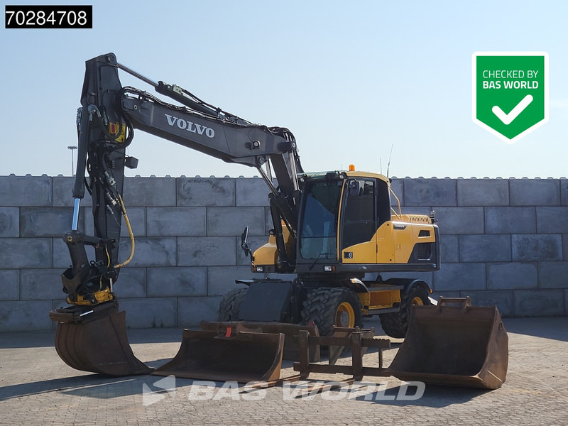 Volvo EW180 D OUTRIGGERS + BLADE - Bager na kolesih: slika 1 Volvo EW180 D OUTRIGGERS + BLADE - Bager na kolesih: slika 1