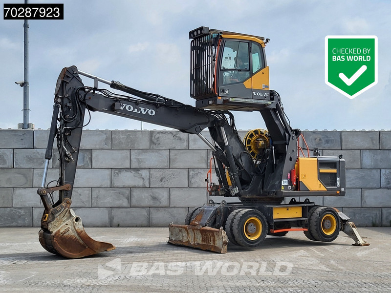 Volvo EW220 E - Bager na kolesih: slika 1 Volvo EW220 E - Bager na kolesih: slika 1