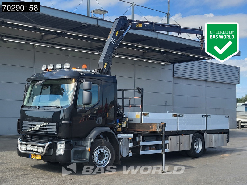 Volvo FE 240 4X2 HMF 760 K2 Kran Crane Remote control Manual Euro 5 - Tovornjak s kesonom, Tovornjak z dvigalom: slika 1 Volvo FE 240 4X2 HMF 760 K2 Kran Crane Remote control Manual Euro 5 - Tovornjak s kesonom, Tovornjak z dvigalom: slika 1