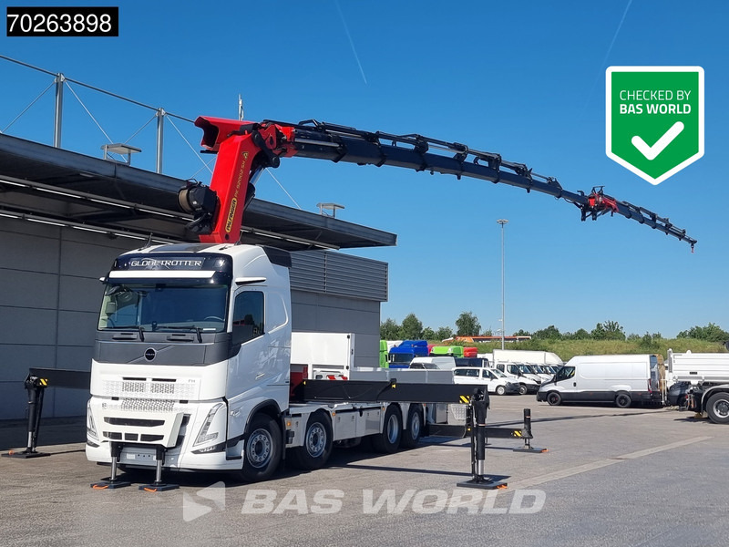 Volvo FH 500 8X2 Palfinger PK92002 SH JIB Kran Lift-Lenkachse Navi Euro 6 - Tovornjak s kesonom, Tovornjak z dvigalom: slika 3 Volvo FH 500 8X2 Palfinger PK92002 SH JIB Kran Lift-Lenkachse Navi Euro 6 - Tovornjak s kesonom, Tovornjak z dvigalom: slika 3