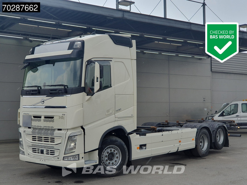 Volvo FH 500 FH 6X2 BDF Liftaxle Automatic Xenon Navi ACC Euro 6 - Kontejnerski tovornjak/ Tovornjak z zamenljivim tovoriščem: slika 1 Volvo FH 500 FH 6X2 BDF Liftaxle Automatic Xenon Navi ACC Euro 6 - Kontejnerski tovornjak/ Tovornjak z zamenljivim tovoriščem: slika 1
