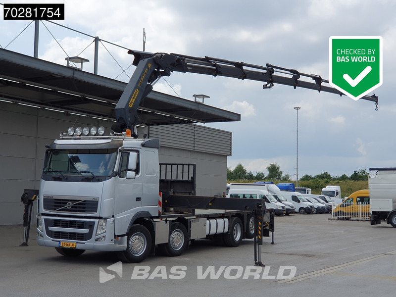 Volvo FH 500 FH 8X2 NL-Truck Palfinger PK53002SH Kran Crane Lift+ steering VEB+ Euro 5 - Tovornjak s kesonom, Tovornjak z dvigalom: slika 1 Volvo FH 500 FH 8X2 NL-Truck Palfinger PK53002SH Kran Crane Lift+ steering VEB+ Euro 5 - Tovornjak s kesonom, Tovornjak z dvigalom: slika 1