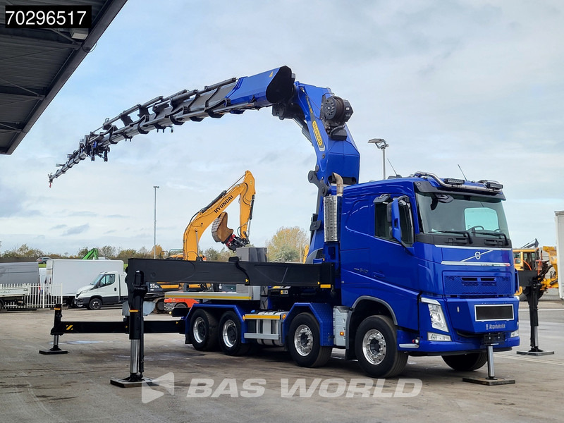 Volvo FH 540 FH 8X4 Palfinger PK165.002 TEC G Fly-Jib Winch Big-Axle VEB+ Euro 6 - Tovornjak s kesonom, Tovornjak z dvigalom: slika 3 Volvo FH 540 FH 8X4 Palfinger PK165.002 TEC G Fly-Jib Winch Big-Axle VEB+ Euro 6 - Tovornjak s kesonom, Tovornjak z dvigalom: slika 3