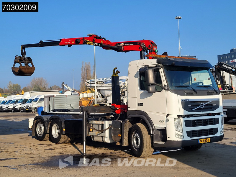 Volvo FM 330 FM 6X2 Palfinger Epsilon Z-Crane VDL Hook Lift+Steering Axle - Kotalni prekucni tovornjak, Tovornjak z dvigalom: slika 3 Volvo FM 330 FM 6X2 Palfinger Epsilon Z-Crane VDL Hook Lift+Steering Axle - Kotalni prekucni tovornjak, Tovornjak z dvigalom: slika 3