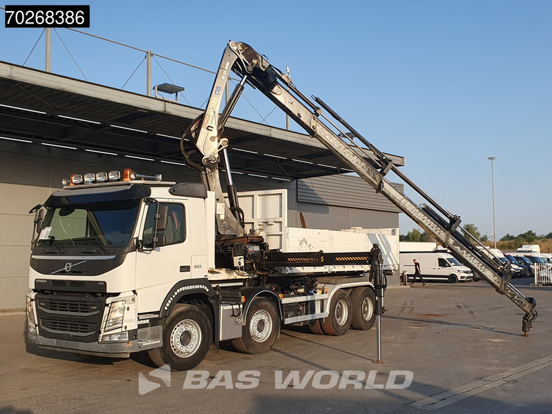 Volvo FM 410 8X4 211EP-5 HIDUO Kran Crane Steel suspension Big-Axle VEB Euro 6 - Kotalni prekucni tovornjak, Tovornjak z dvigalom: slika 5 Volvo FM 410 8X4 211EP-5 HIDUO Kran Crane Steel suspension Big-Axle VEB Euro 6 - Kotalni prekucni tovornjak, Tovornjak z dvigalom: slika 5