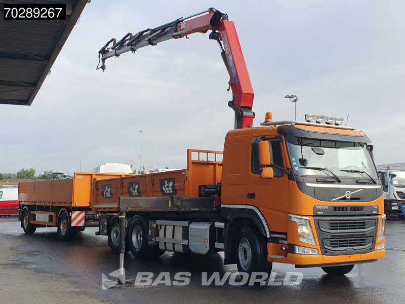 Volvo FM 420 6X2 Combi HMF 2120 K 4 Crane Kran Lift+lenkasche Euro 6 - Tovornjak prekucnik, Tovornjak z dvigalom: slika 3 Volvo FM 420 6X2 Combi HMF 2120 K 4 Crane Kran Lift+lenkasche Euro 6 - Tovornjak prekucnik, Tovornjak z dvigalom: slika 3