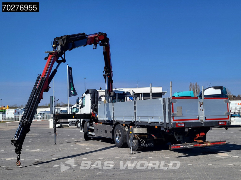 Volvo FM 450 6X2 HMF 3220 Crane Kran Lift-Lenkachse VEB+ Euro 6 - Tovornjak s kesonom, Tovornjak z dvigalom: slika 3 Volvo FM 450 6X2 HMF 3220 Crane Kran Lift-Lenkachse VEB+ Euro 6 - Tovornjak s kesonom, Tovornjak z dvigalom: slika 3