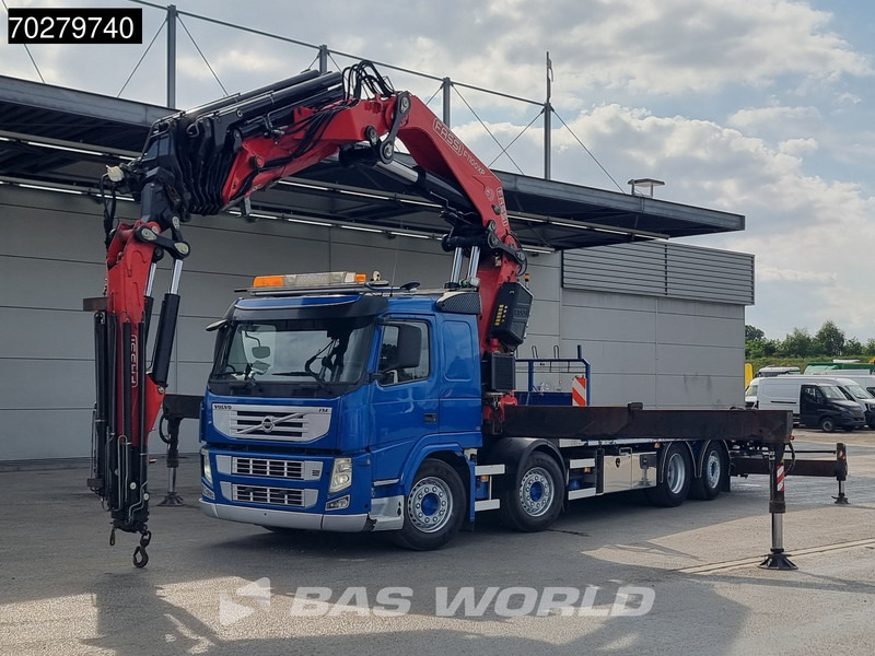 Volvo FM 450 8X2 FASSI 100 Ton/Meter 7 + 6 Jib Lift+Stuuras Euro 5 - Tovornjak s kesonom, Tovornjak z dvigalom: slika 5 Volvo FM 450 8X2 FASSI 100 Ton/Meter 7 + 6 Jib Lift+Stuuras Euro 5 - Tovornjak s kesonom, Tovornjak z dvigalom: slika 5